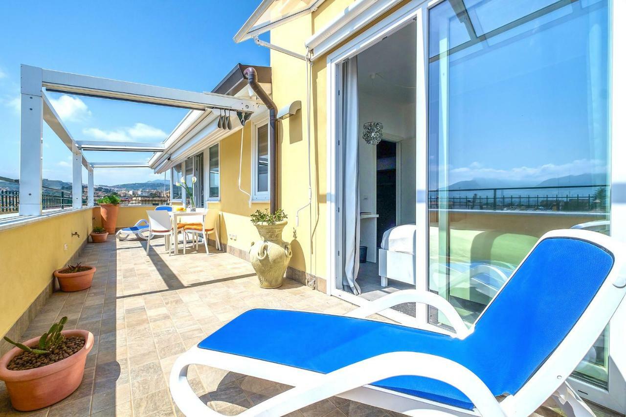 Solemar Sicilia - Casa Panorama Appartement Santa Flavia Buitenkant foto